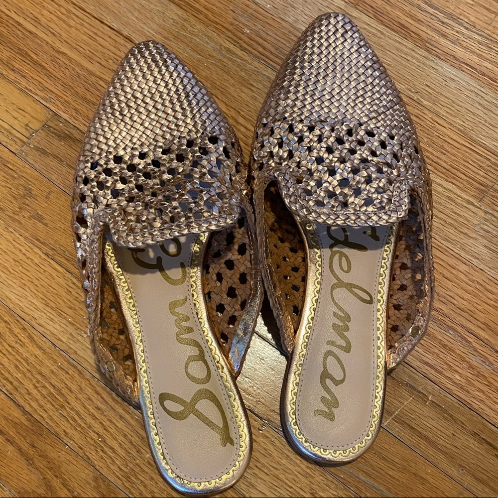 Sam Edelman Rose Gold Mules — 9